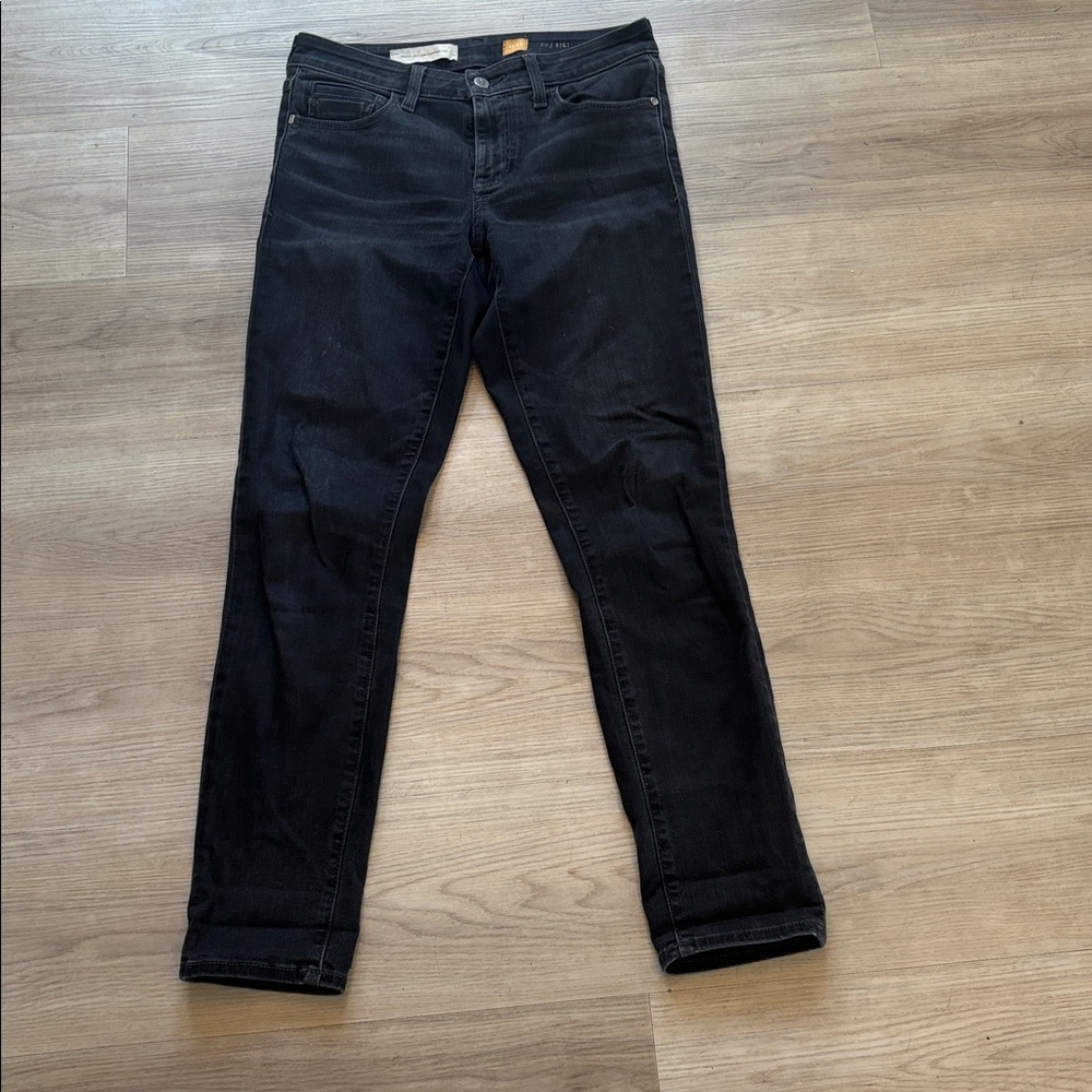 Pilcro Black Ankle Jeans